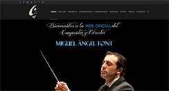 Desktop Screenshot of miguelangelfont.net